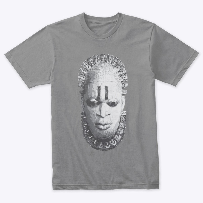 Benin Bronze Mask Of Queen Idia