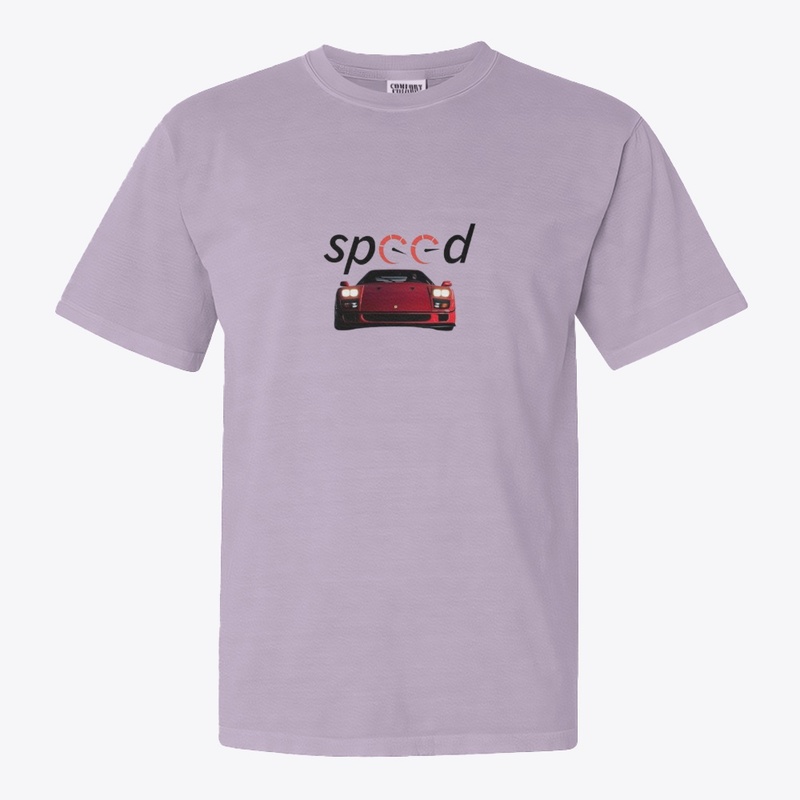 Speed Mode On.Bold Design for Car Lovers