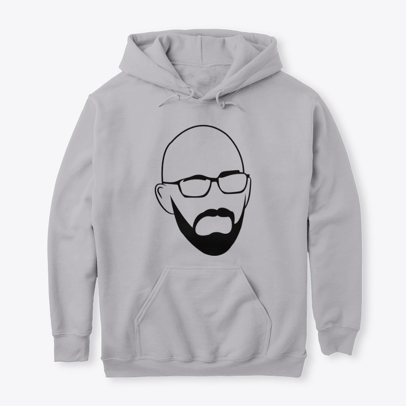 Simon Face - Black on White