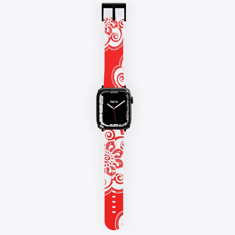 APPLE RED MANDALA