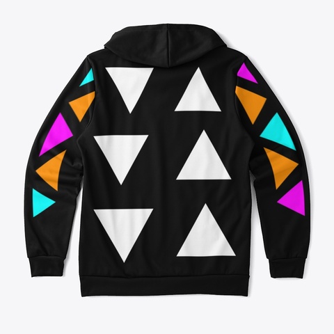 Tuesday Hater Hoodie Black Camiseta Back