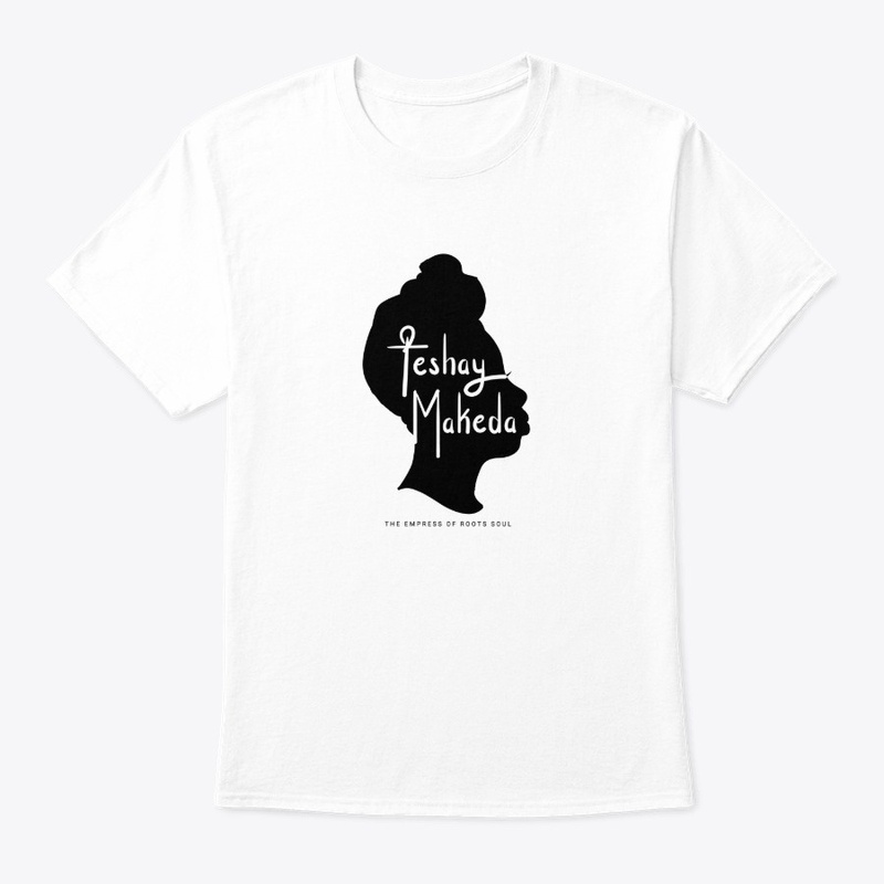 Teshay Makeda Classic White Tshirt