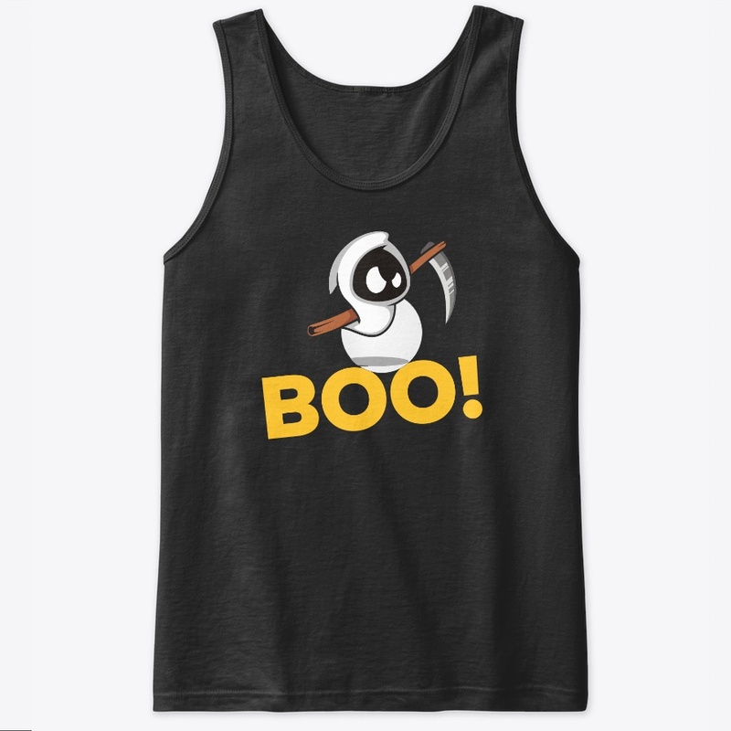 Boo Halloween T-shirt For Adults