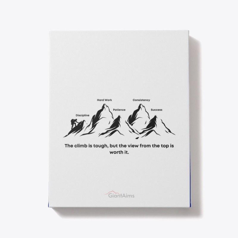 Motivational wall art for success
