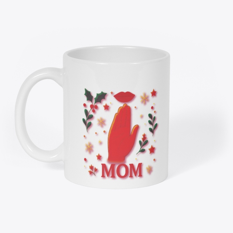 Holiday Thank You Mom Mug – ASL Edition