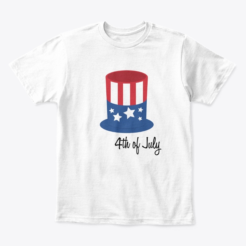 Uncle Sam hat 4th of July Tee
