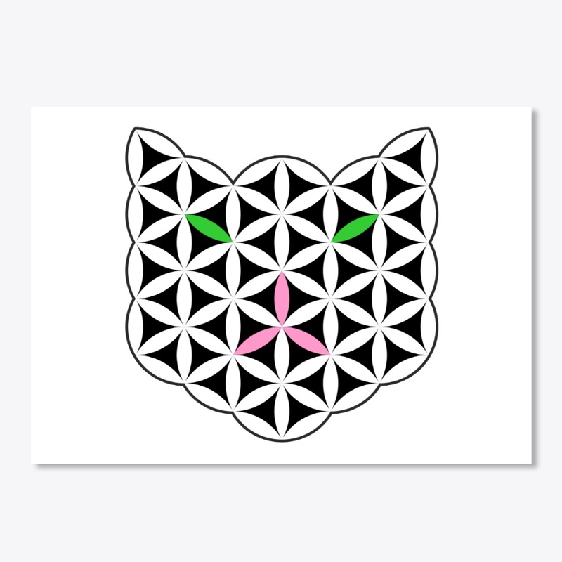 	The Cat Of Life - White/Pink