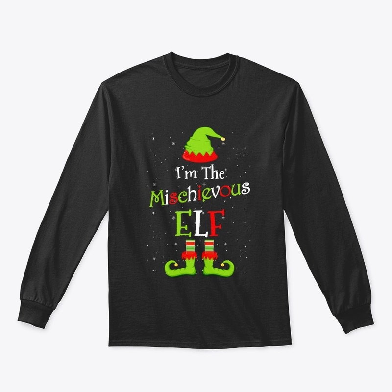 I'm The Mischievous Elf Family Matching