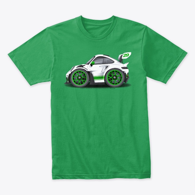 Cartoon GT3-RS Style T-Shirt