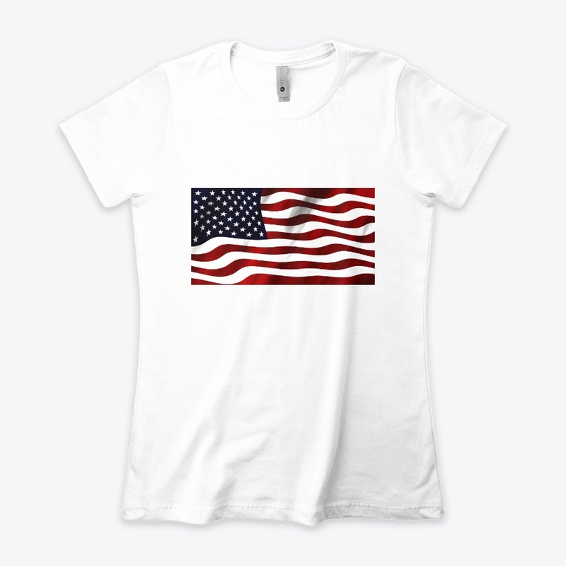 Best 4th of July Gift  American flag Tee