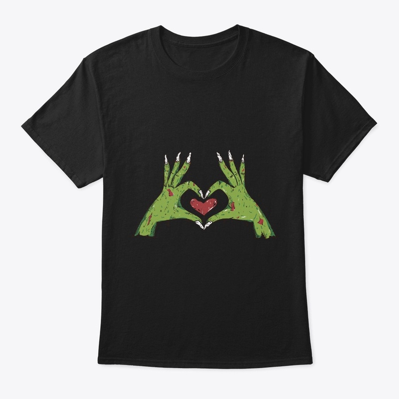 Halloween with Zombie hand
