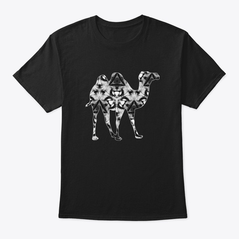 Camel 327 Black T-Shirt Front