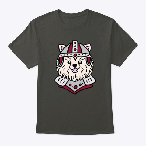 Viking Pup Smoke Gray T-Shirt Front