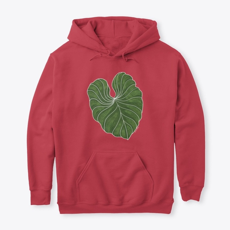 Philodendron Gloriosum Tropical Leaf Art
