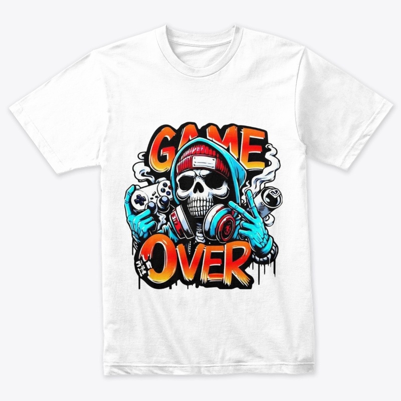 Game Over Skull