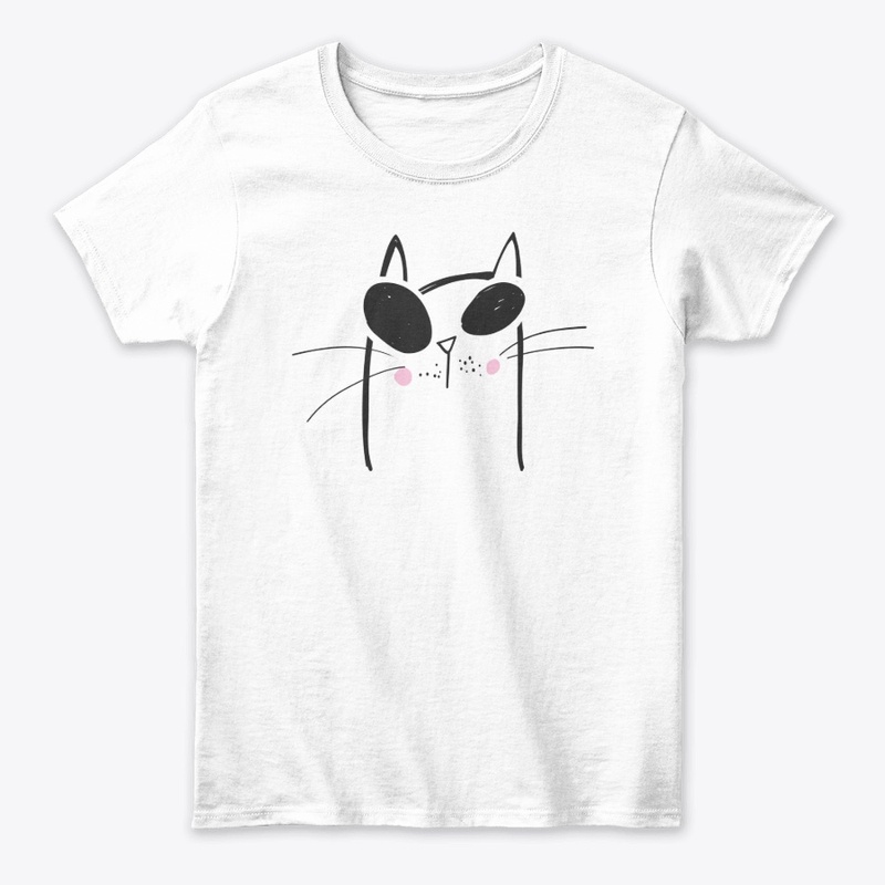 Funny Cute Kitty Wearing Sunglasses