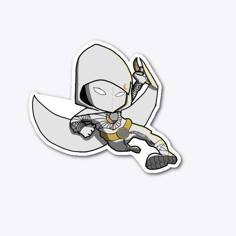 Moon Knight Sticker