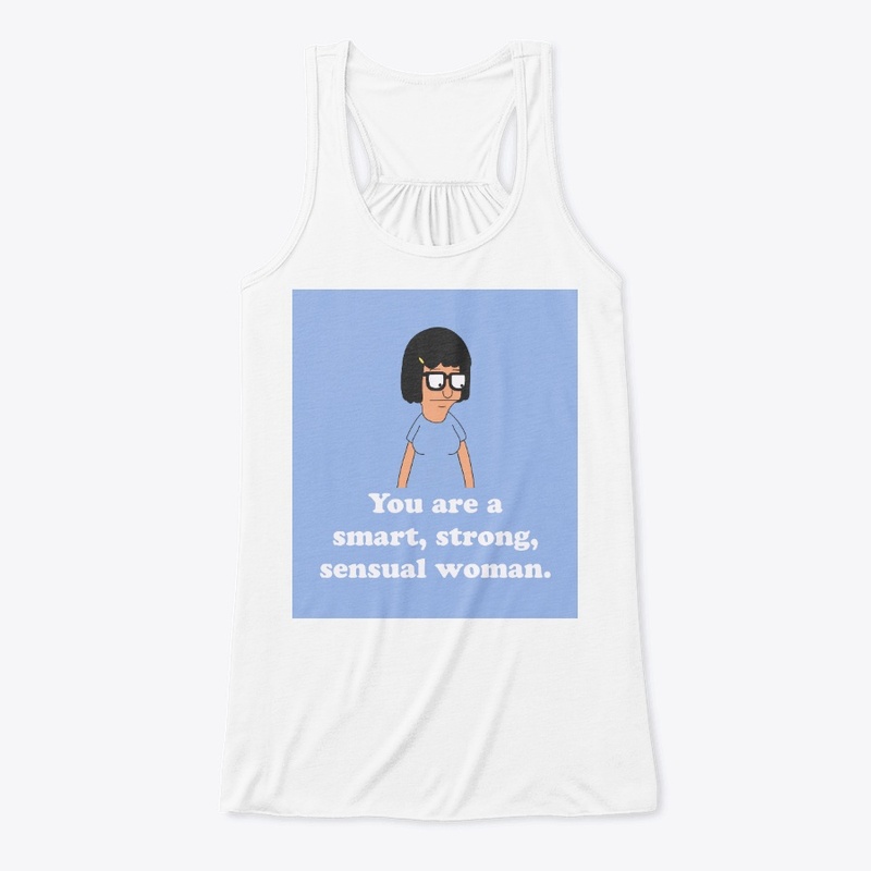 Bobs burgers tina strong smart woman