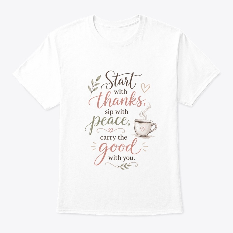 Start With Thanks Art & Merch