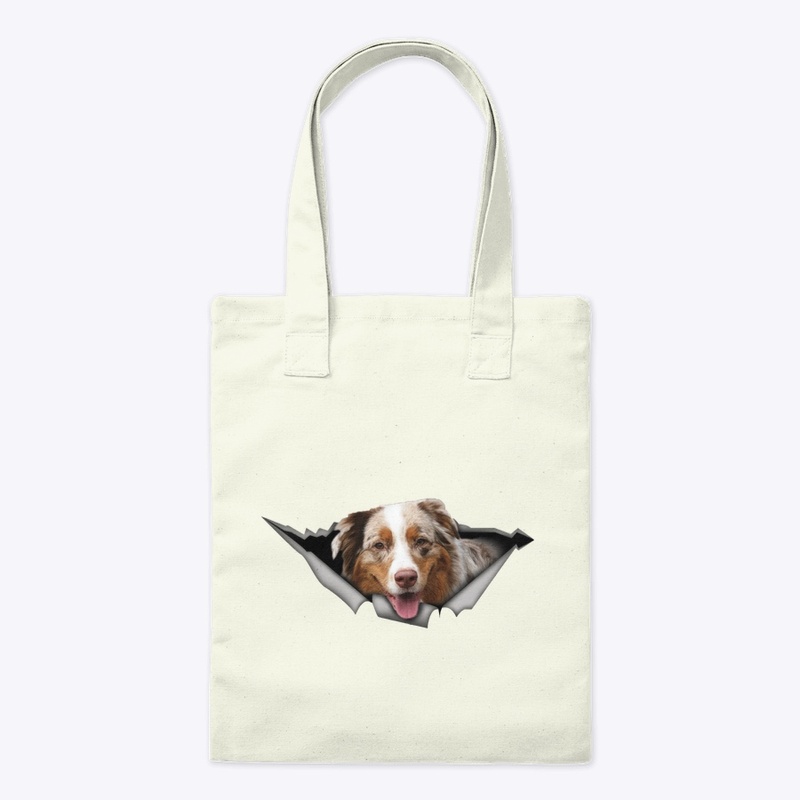 Australian Shepherd Mix car decal