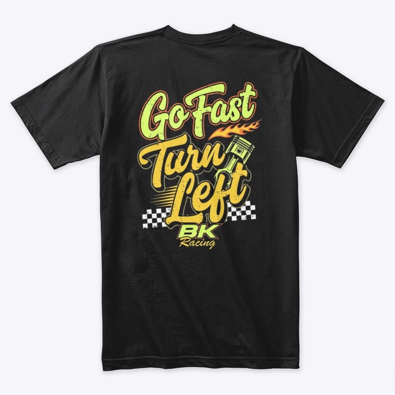 BK Racing Go Fast Turn Left Design 