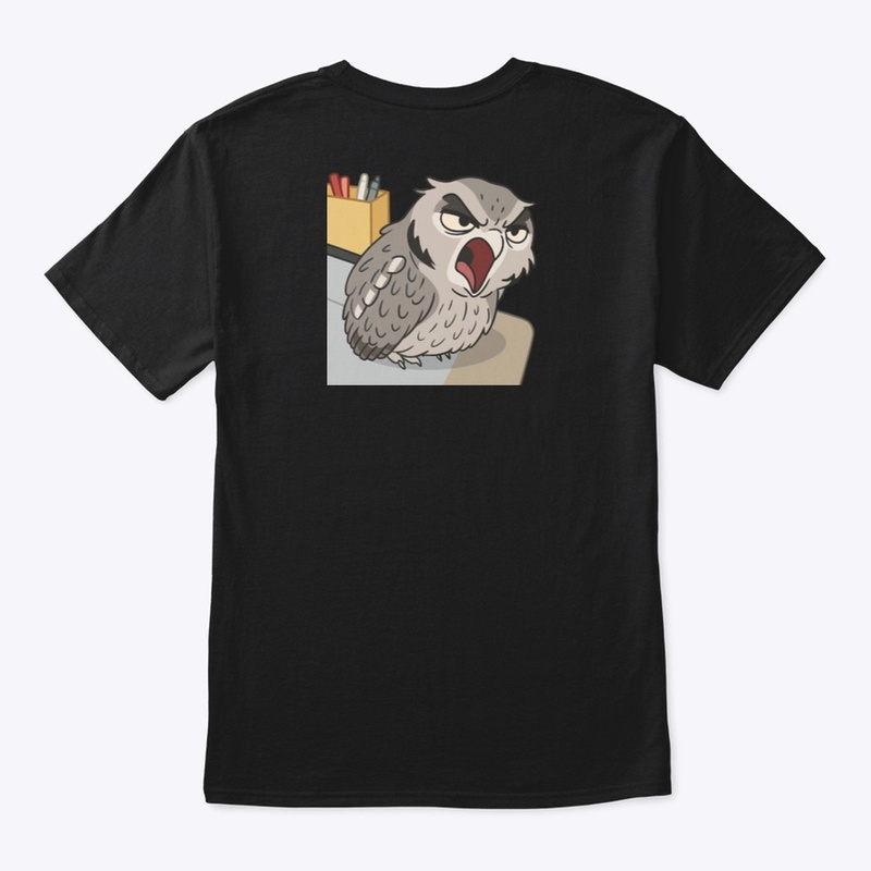 Angry Owl Yelling at the World