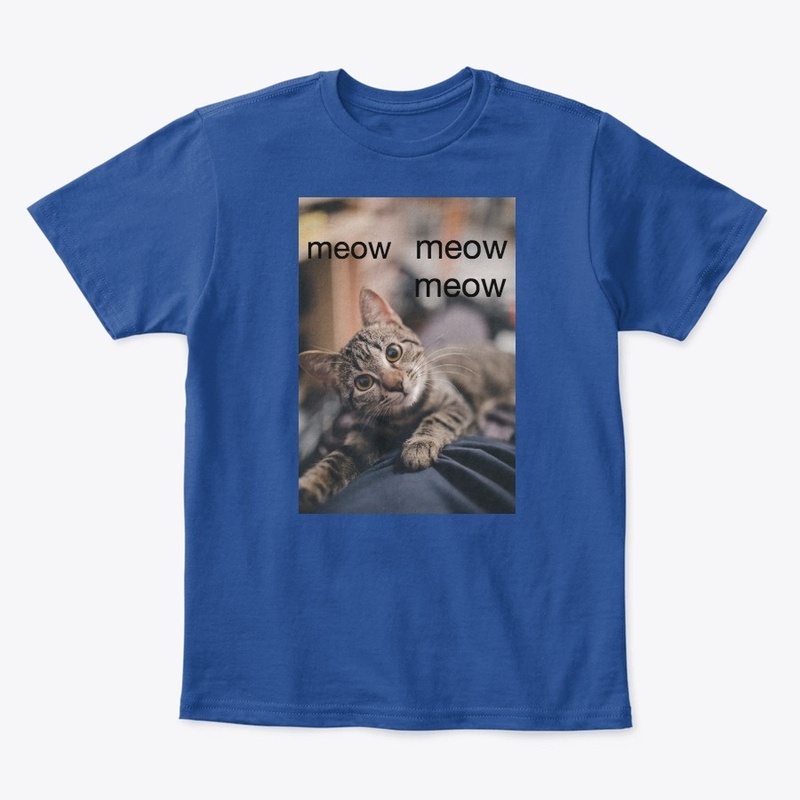 Meowing cat
