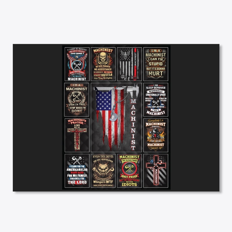 Awesome Machinist Collage Product
