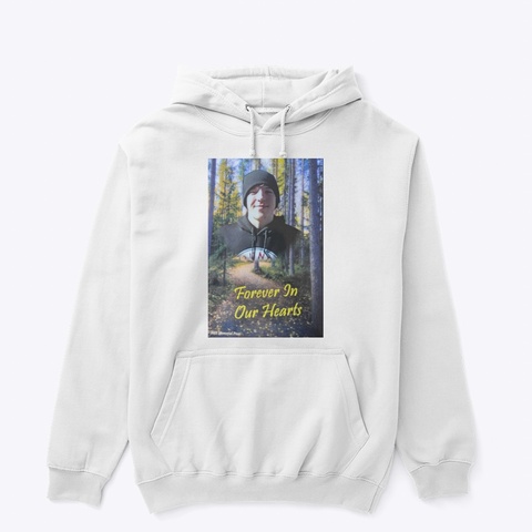 Charlie  White T-Shirt Front
