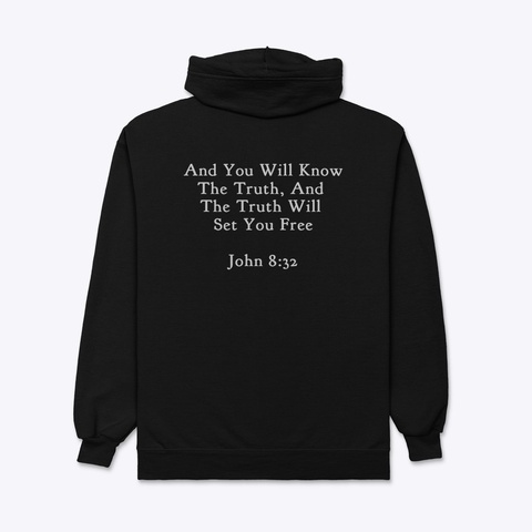 Set You Free Black T-Shirt Back