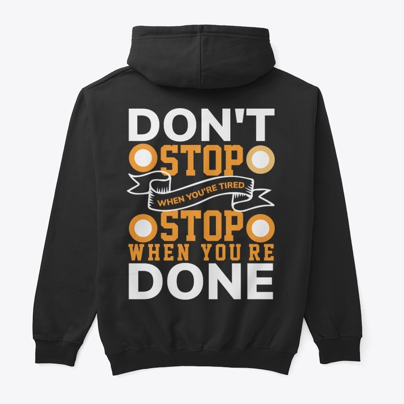 work related - typography shirt & hoodie
