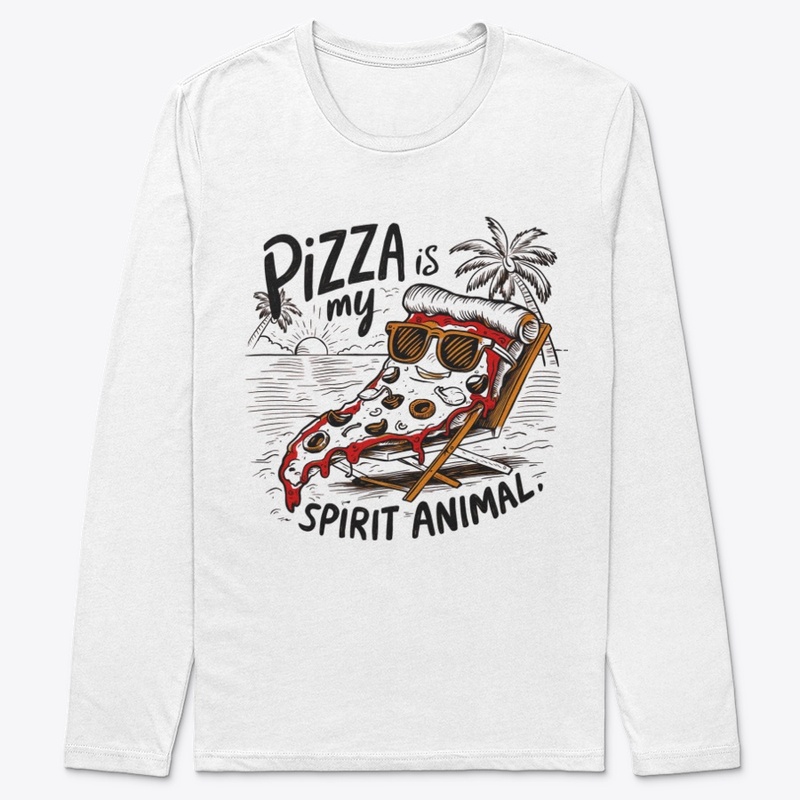 Beach Slice: Pizza Lover's Tee
