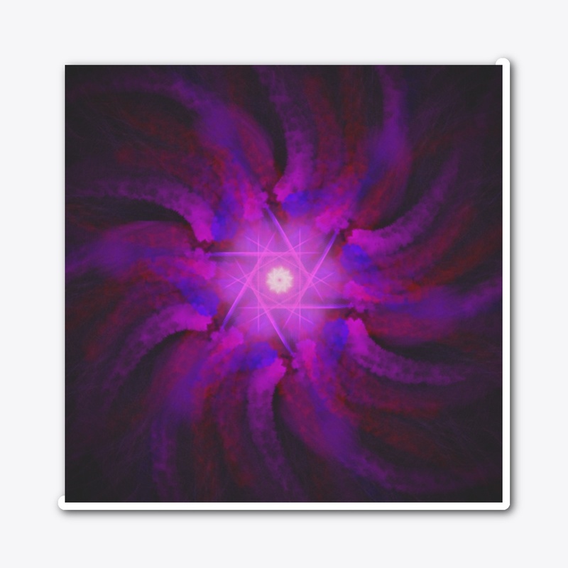 Cosmic Bloom - Abstract Fractal Art