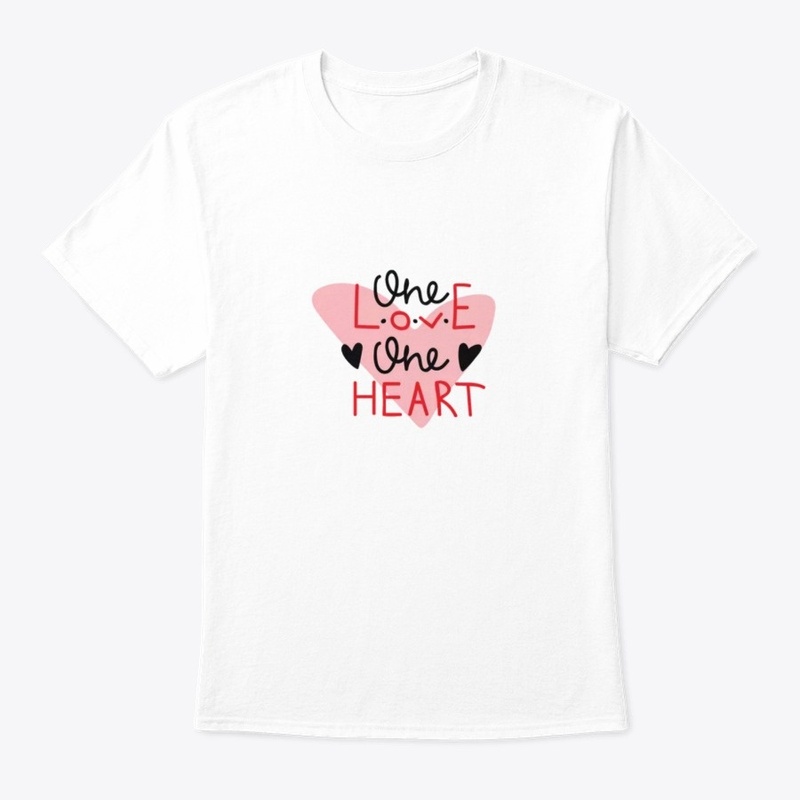 ONE LOVE T SHIRT FOR GIRLS