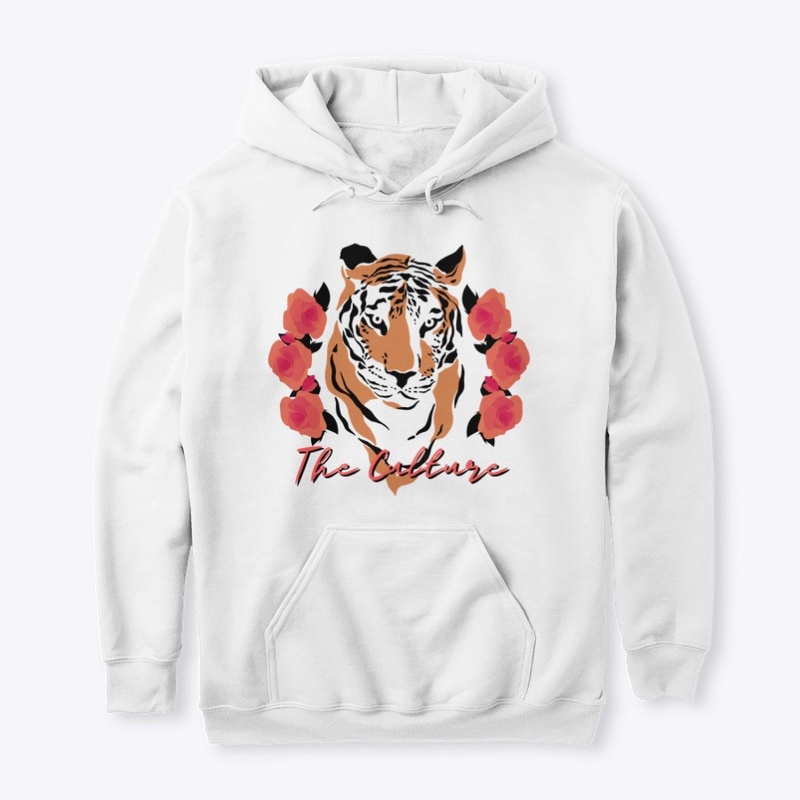 Tiger in Roses Apparel