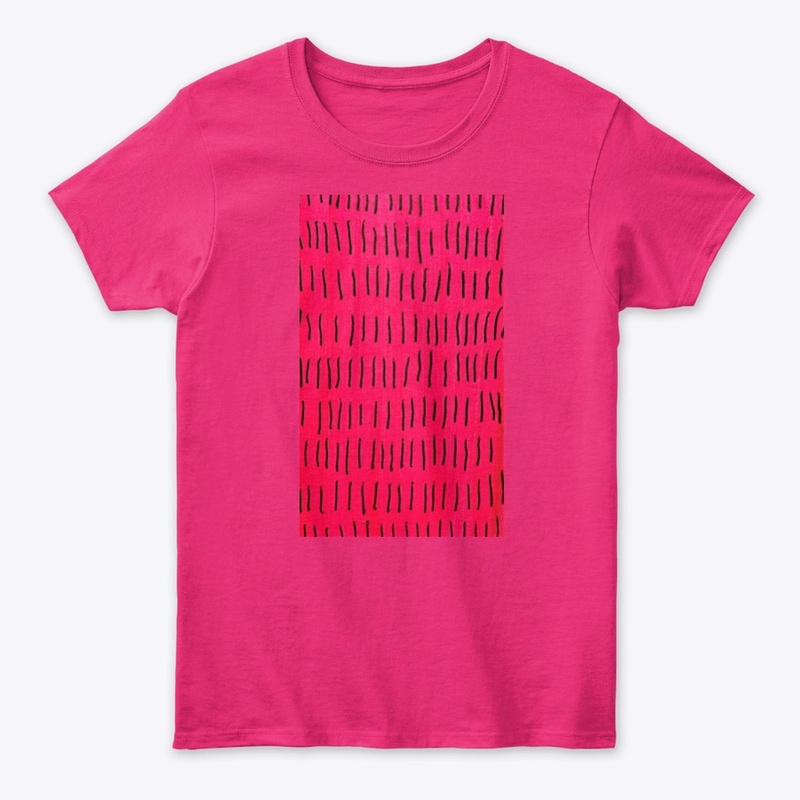 Hot Pink Pen Lines