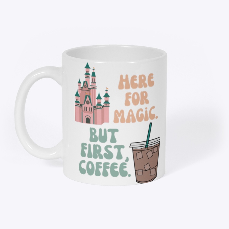Here for magic. But first, coffee.