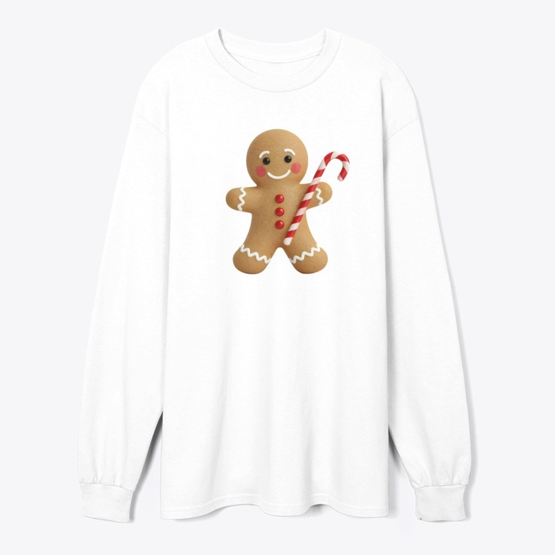 gingerbread man unique t-shirt