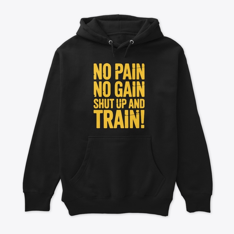 Motivational Gym Typography Design