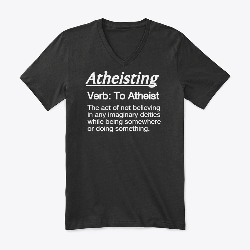 Atheisting Definition - Blk w/wht letter