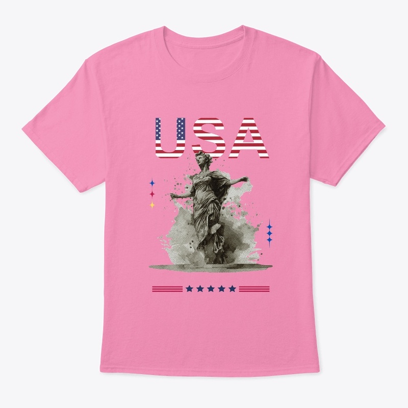 USA,symbol USA,T-shirt