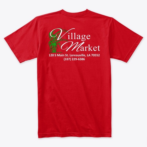 Vm Named Shirts Red áo T-Shirt Back