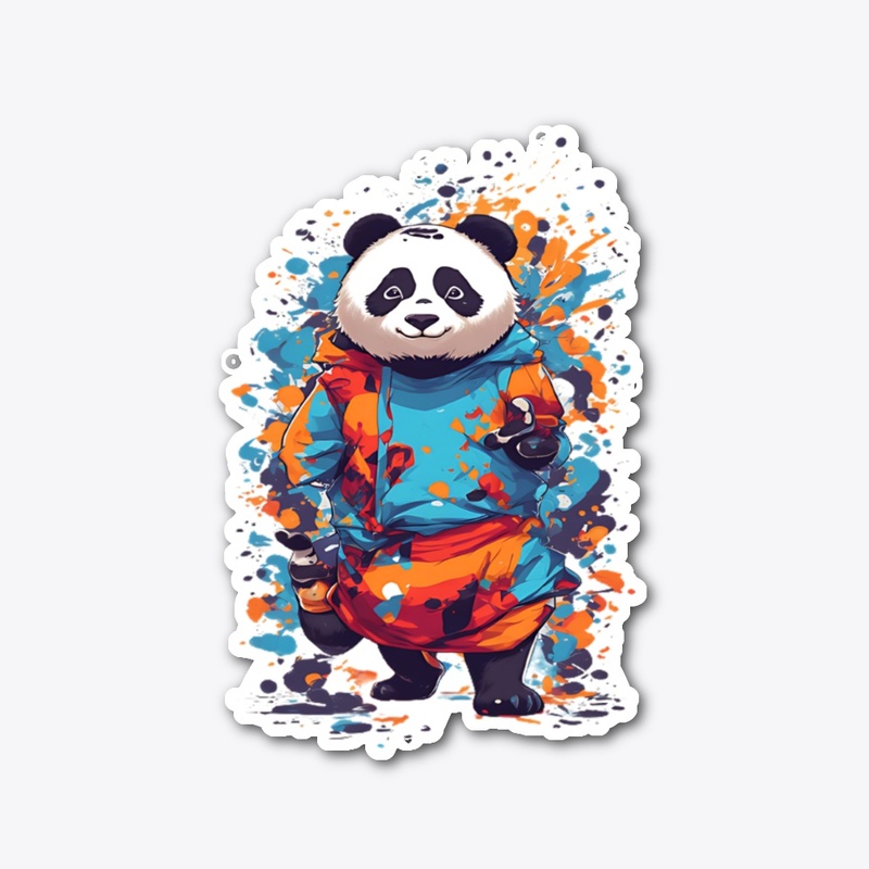 A cute panda