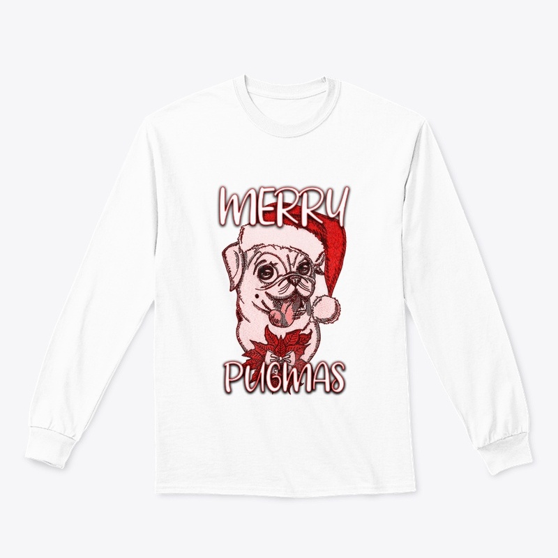 Merry Pugmas | Christmas | dog | pug