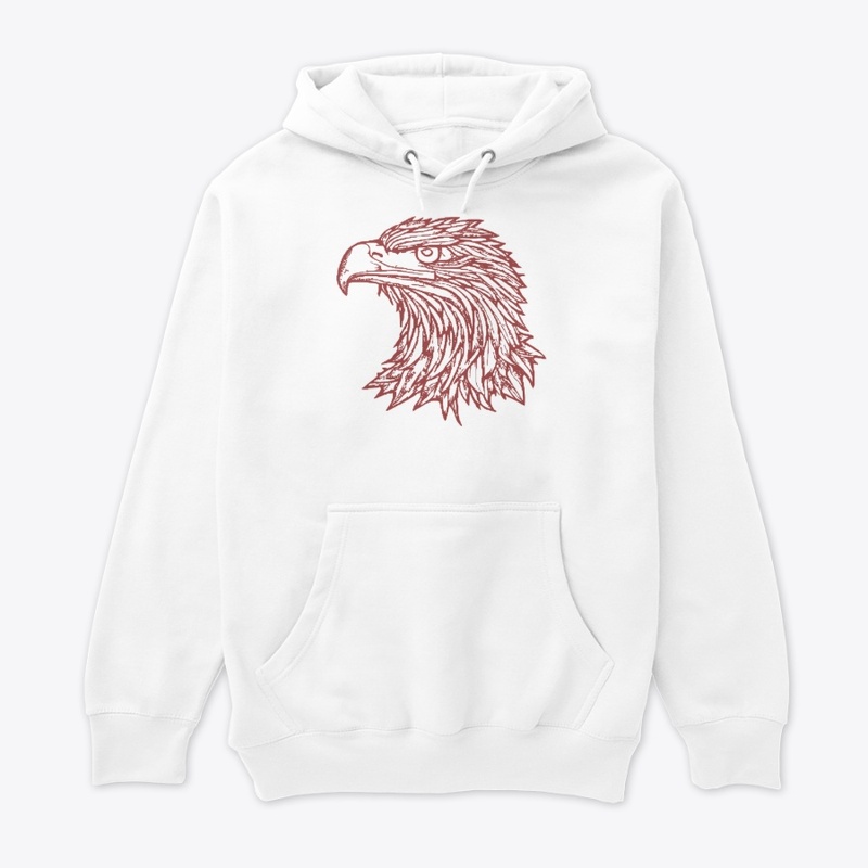 Fierce Eagle Head - Vintage Tribal Style