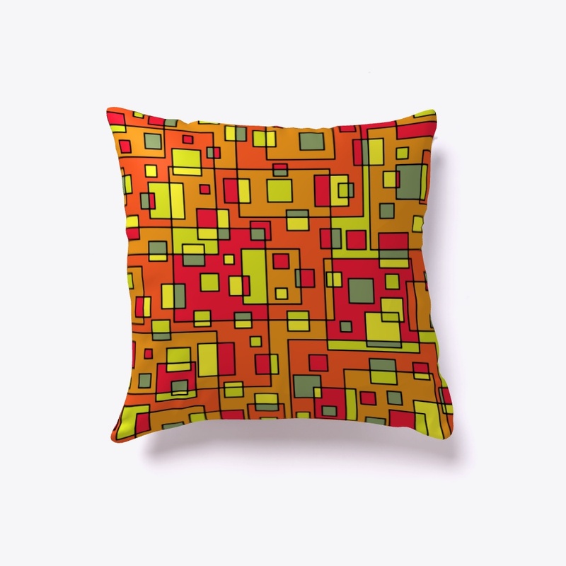 Indoor Pillow sets of color cubes