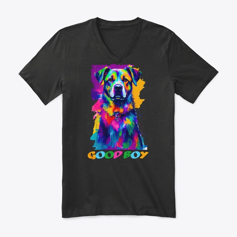 Colorful Labrador Retriever Dog Men's