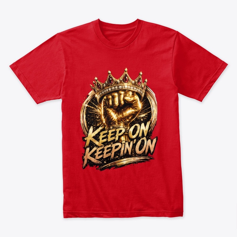 Mens Keep Keeping On Tee