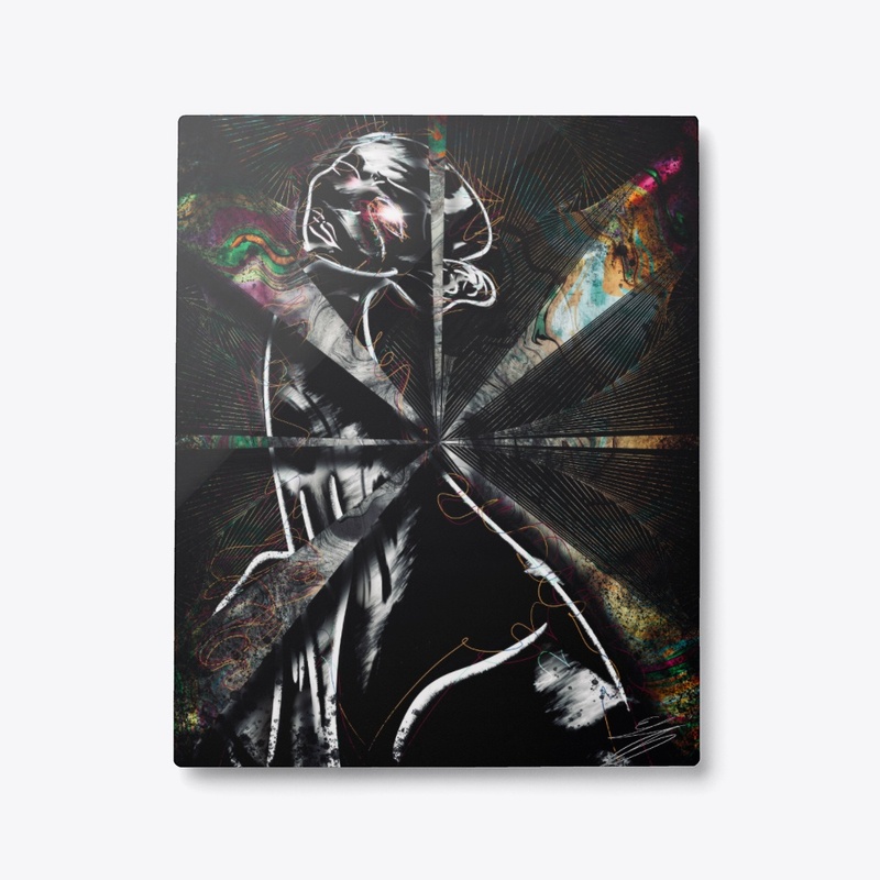sir barney - metal print