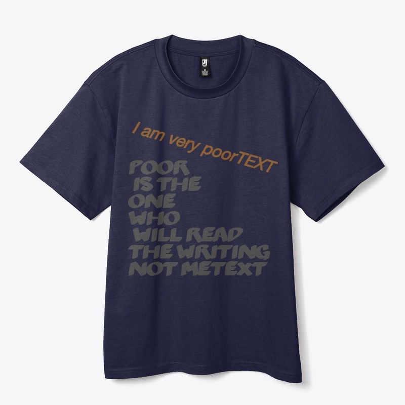 I am very poor